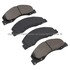 1000-1328M by MPA ELECTRICAL - Quality-Built Disc Brake Pad Set - Semi-Metallic