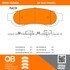 1000-1334M by MPA ELECTRICAL - Quality-Built Disc Brake Pad Set - Semi-Metallic