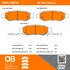 1000-1337M by MPA ELECTRICAL - QB Semi-Metallic Brake Pads