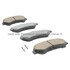 1000-1338C by MPA ELECTRICAL - Quality-Built Disc Brake Pad Set - Ceramic