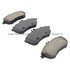 1000-1340M by MPA ELECTRICAL - Quality-Built Disc Brake Pad Set - Semi-Metallic