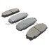 1000-1344M by MPA ELECTRICAL - Quality-Built Disc Brake Pad Set - Semi-Metallic