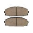 1000-1344C by MPA ELECTRICAL - Quality-Built Disc Brake Pad Set - Ceramic