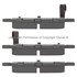 1000-1354M by MPA ELECTRICAL - QB Semi-Metallic Brake Pads