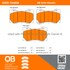 1000-1346M by MPA ELECTRICAL - QB Semi-Metallic Brake Pads