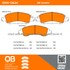 1000-1363C by MPA ELECTRICAL - Quality-Built Disc Brake Pad Set - Ceramic