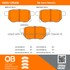 1000-1354M by MPA ELECTRICAL - QB Semi-Metallic Brake Pads