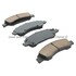 1000-1363C by MPA ELECTRICAL - Quality-Built Disc Brake Pad Set - Ceramic