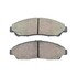 1000-1378C by MPA ELECTRICAL - Quality-Built Disc Brake Pad Set - Ceramic