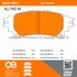 1000-1391C by MPA ELECTRICAL - Quality-Built Disc Brake Pad Set - Ceramic