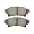 1000-1391M by MPA ELECTRICAL - Quality-Built Disc Brake Pad Set - Semi-Metallic