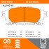 1000-1391M by MPA ELECTRICAL - Quality-Built Disc Brake Pad Set - Semi-Metallic