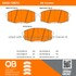 1000-1397C by MPA ELECTRICAL - Quality-Built Disc Brake Pad Set - Ceramic