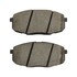 1000-1397M by MPA ELECTRICAL - Quality-Built Disc Brake Pad Set - Semi-Metallic