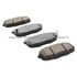 1000-1397M by MPA ELECTRICAL - Quality-Built Disc Brake Pad Set - Semi-Metallic