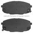 1000-1397M by MPA ELECTRICAL - Quality-Built Disc Brake Pad Set - Semi-Metallic