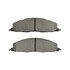 1000-1400M by MPA ELECTRICAL - Quality-Built Disc Brake Pad Set - Semi-Metallic