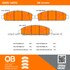 1000-1401C by MPA ELECTRICAL - QB Ceramic Brake Pads