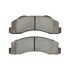 1000-1414M by MPA ELECTRICAL - Quality-Built Disc Brake Pad Set - Semi-Metallic