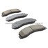 1000-1414M by MPA ELECTRICAL - Quality-Built Disc Brake Pad Set - Semi-Metallic