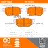 1000-1423C by MPA ELECTRICAL - Quality-Built Disc Brake Pad Set - Ceramic