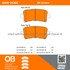 1000-1430C by MPA ELECTRICAL - Quality-Built Disc Brake Pad Set - Ceramic