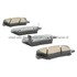 1000-1432C by MPA ELECTRICAL - Quality-Built Disc Brake Pad Set - Ceramic