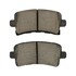 1000-1430C by MPA ELECTRICAL - Quality-Built Disc Brake Pad Set - Ceramic