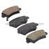 1000-1445C by MPA ELECTRICAL - Quality-Built Disc Brake Pad Set - Ceramic