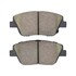 1000-1444C by MPA ELECTRICAL - Quality-Built Disc Brake Pad Set - Ceramic