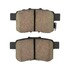 1000-1451C by MPA ELECTRICAL - Quality-Built Disc Brake Pad Set - Ceramic