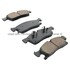 1000-1455C by MPA ELECTRICAL - Quality-Built Disc Brake Pad Set - Ceramic