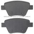 1000-1456M by MPA ELECTRICAL - Quality-Built Disc Brake Pad Set - Semi-Metallic