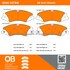 1000-1479M by MPA ELECTRICAL - Quality-Built Disc Brake Pad Set - Semi-Metallic