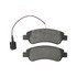 1000-1490AM by MPA ELECTRICAL - Quality-Built Disc Brake Pad Set - Semi-Metallic