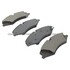 1000-1479M by MPA ELECTRICAL - Quality-Built Disc Brake Pad Set - Semi-Metallic