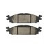 1000-1508C by MPA ELECTRICAL - Quality-Built Disc Brake Pad Set - Ceramic