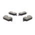 1000-1554M by MPA ELECTRICAL - QB Semi-Metallic Brake Pads