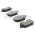 1000-1554M by MPA ELECTRICAL - QB Semi-Metallic Brake Pads