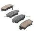 1000-1544C by MPA ELECTRICAL - Quality-Built Disc Brake Pad Set - Ceramic