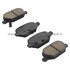 1000-1569C by MPA ELECTRICAL - Quality-Built Disc Brake Pad Set - Ceramic