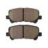 1000-1585C by MPA ELECTRICAL - Quality-Built Disc Brake Pad Set - Ceramic