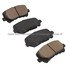 1000-1585C by MPA ELECTRICAL - Quality-Built Disc Brake Pad Set - Ceramic