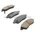 1000-1592C by MPA ELECTRICAL - Quality-Built Disc Brake Pad Set - Ceramic