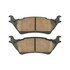 1000-1602C by MPA ELECTRICAL - Quality-Built Disc Brake Pad Set - Ceramic