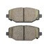 1000-1596C by MPA ELECTRICAL - Quality-Built Disc Brake Pad Set - Ceramic