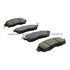 1000-1650M by MPA ELECTRICAL - Quality-Built Disc Brake Pad Set - Semi-Metallic