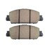 1000-1654M by MPA ELECTRICAL - Quality-Built Disc Brake Pad Set - Semi-Metallic