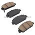 1000-1654M by MPA ELECTRICAL - Quality-Built Disc Brake Pad Set - Semi-Metallic