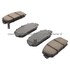 1000-1697M by MPA ELECTRICAL - Quality-Built Disc Brake Pad Set - Semi-Metallic